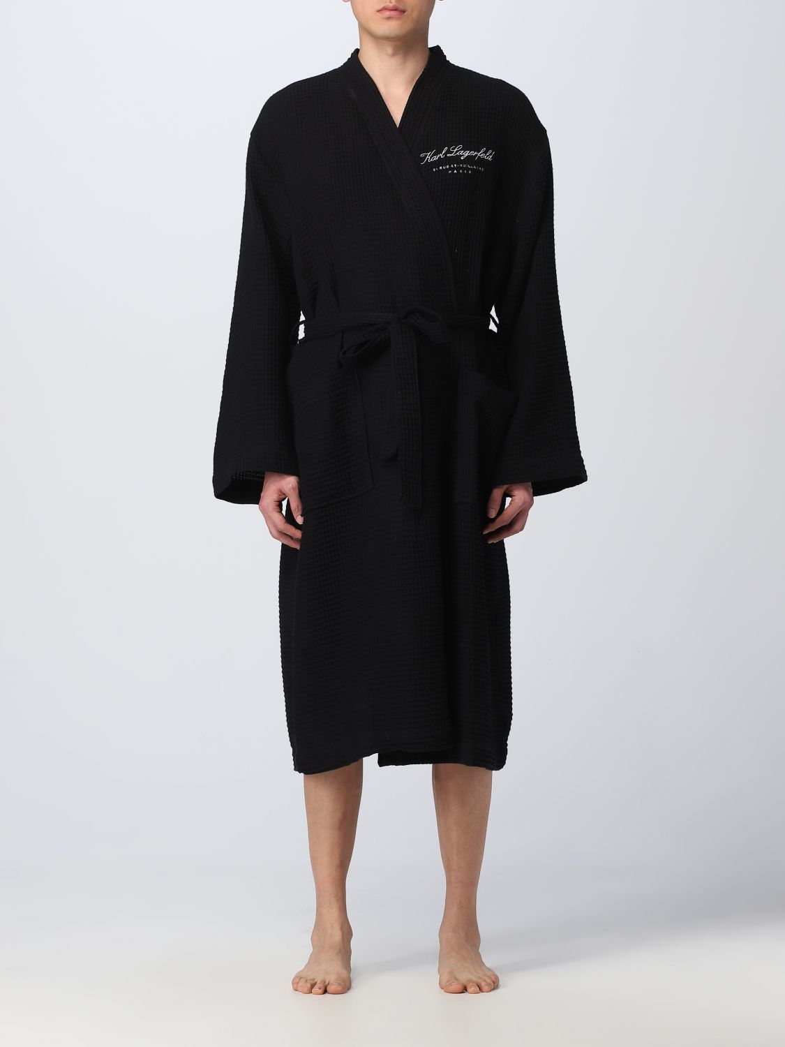 Karl Lagerfeld Bathrobes KARL LAGERFELD Lifestyle colour Black