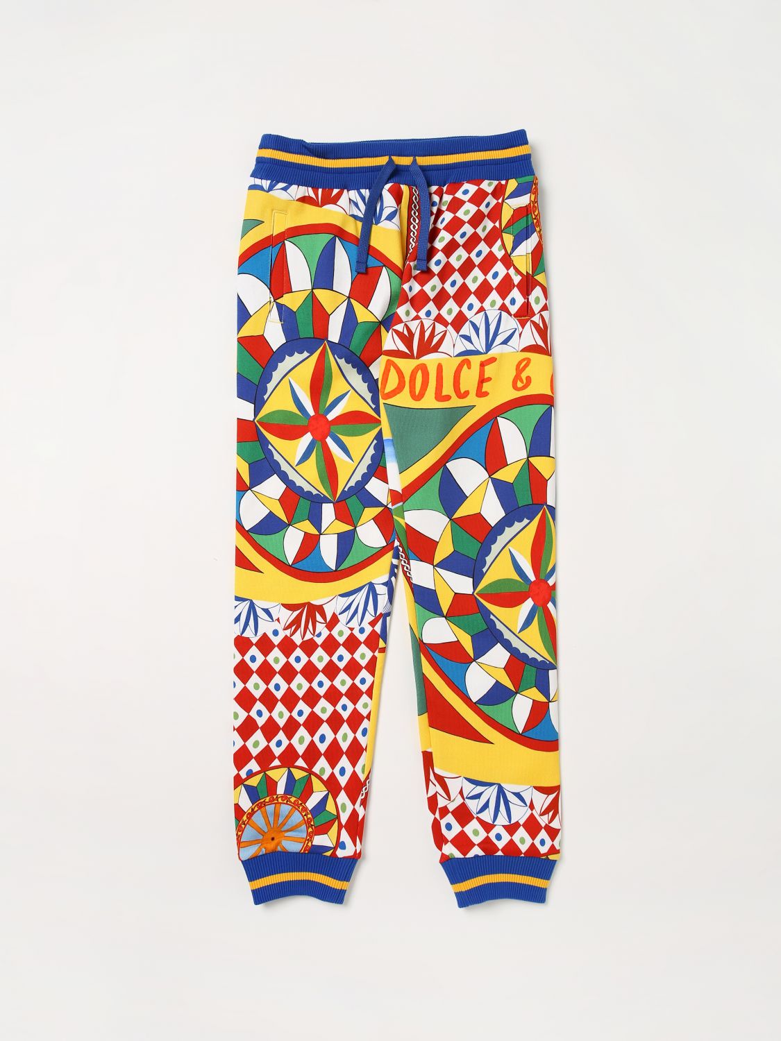 Dolce & Gabbana Trousers DOLCE & GABBANA Kids colour Multicolor