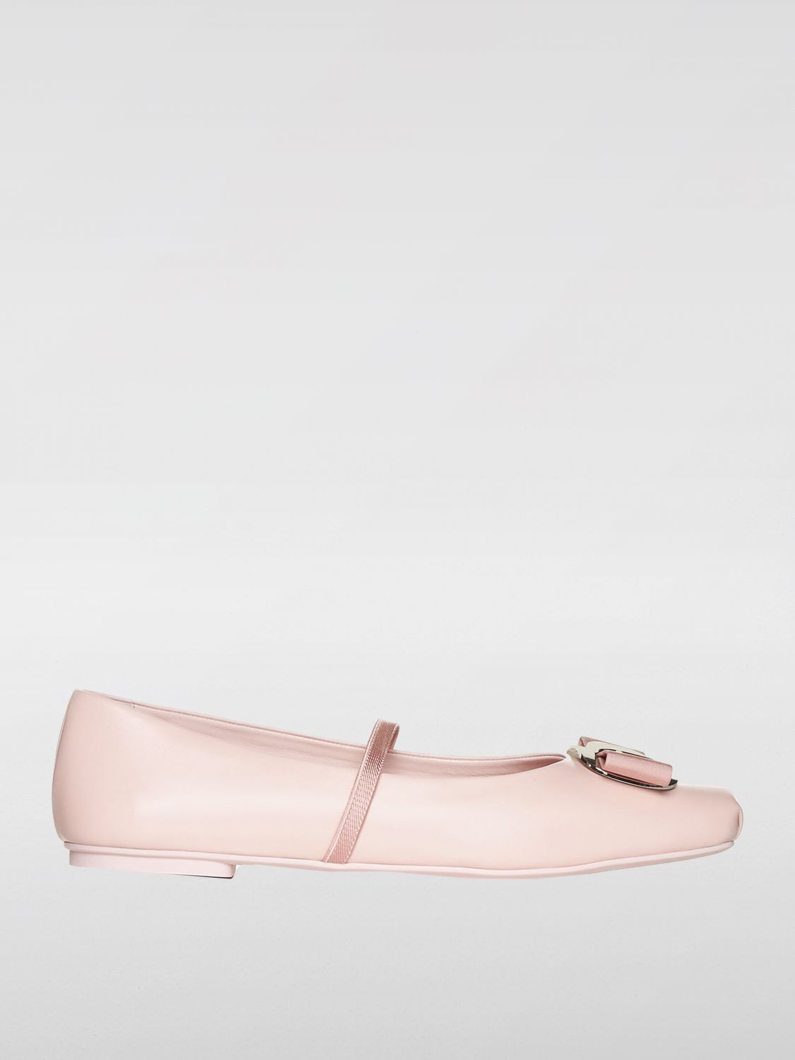 Ferragamo Flat Sandals FERRAGAMO Woman color Blush Pink