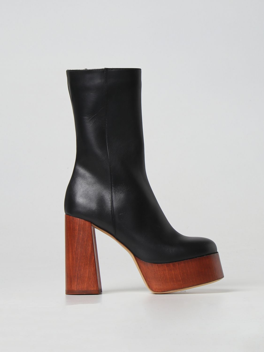 Gia Borghini Heeled Ankle Boots GIA BORGHINI Woman colour Black