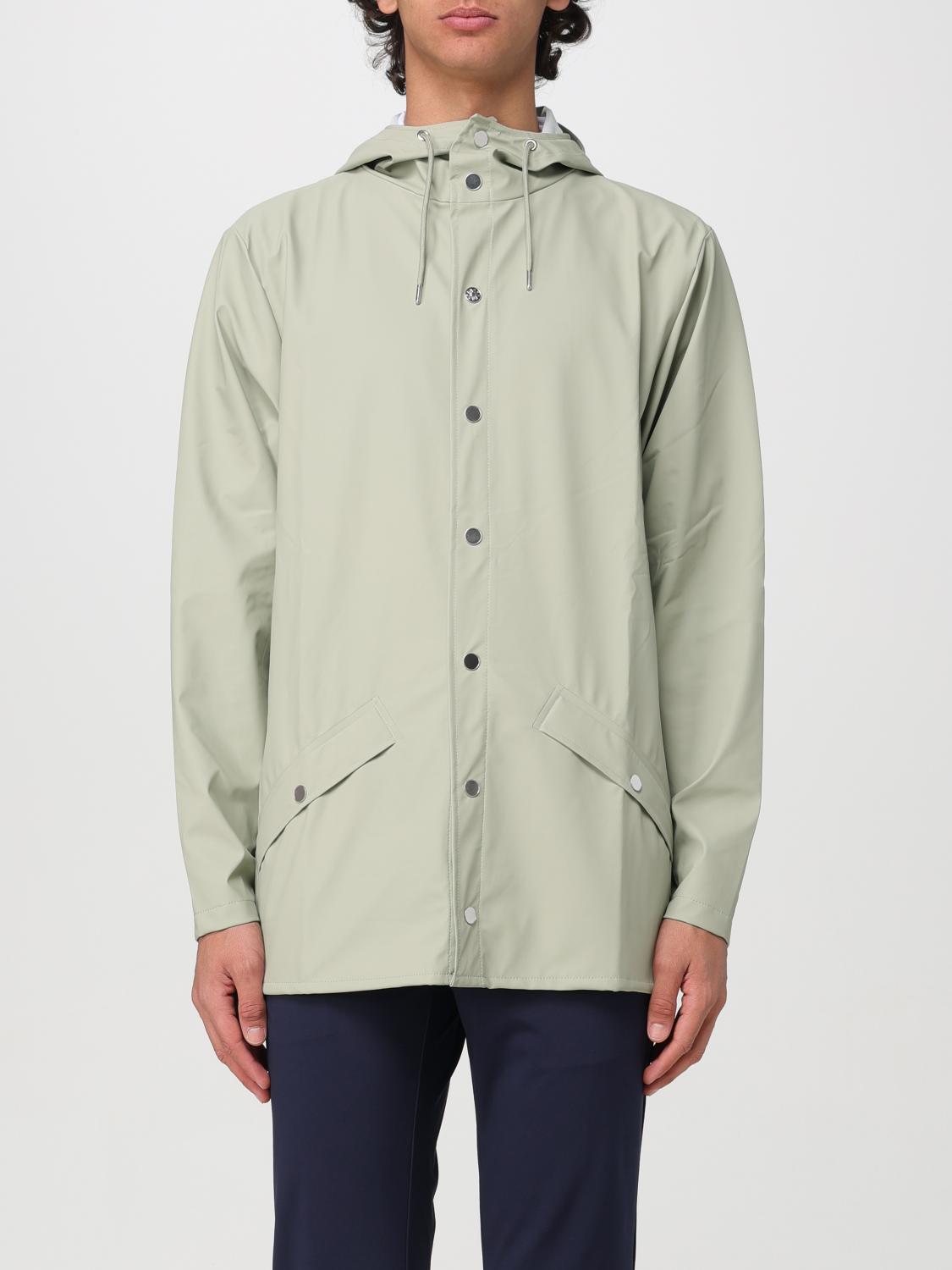 Rains Jacket RAINS Men color Apple Green