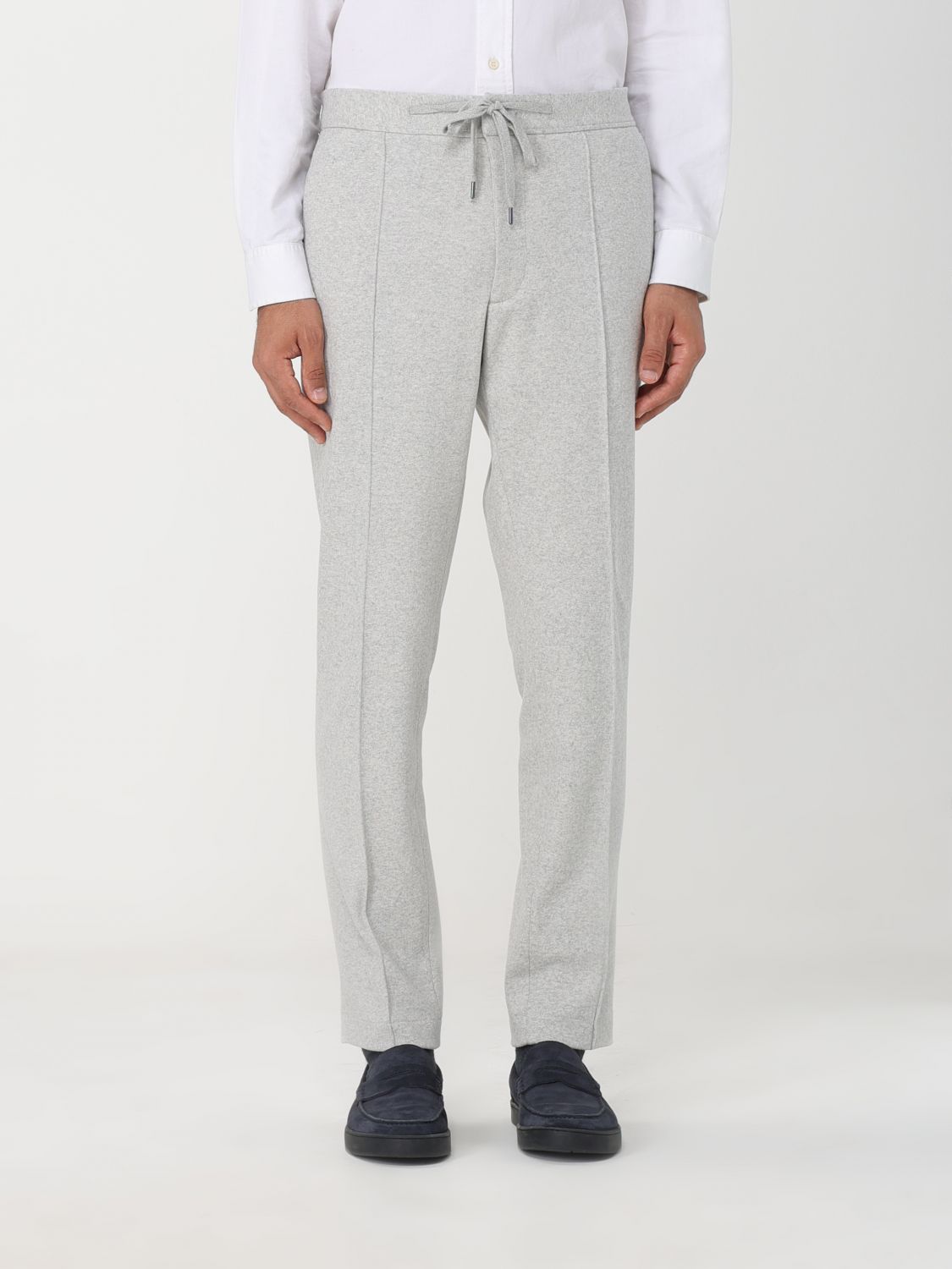 Paolo Pecora Trousers PAOLO PECORA Men colour Mouse Grey