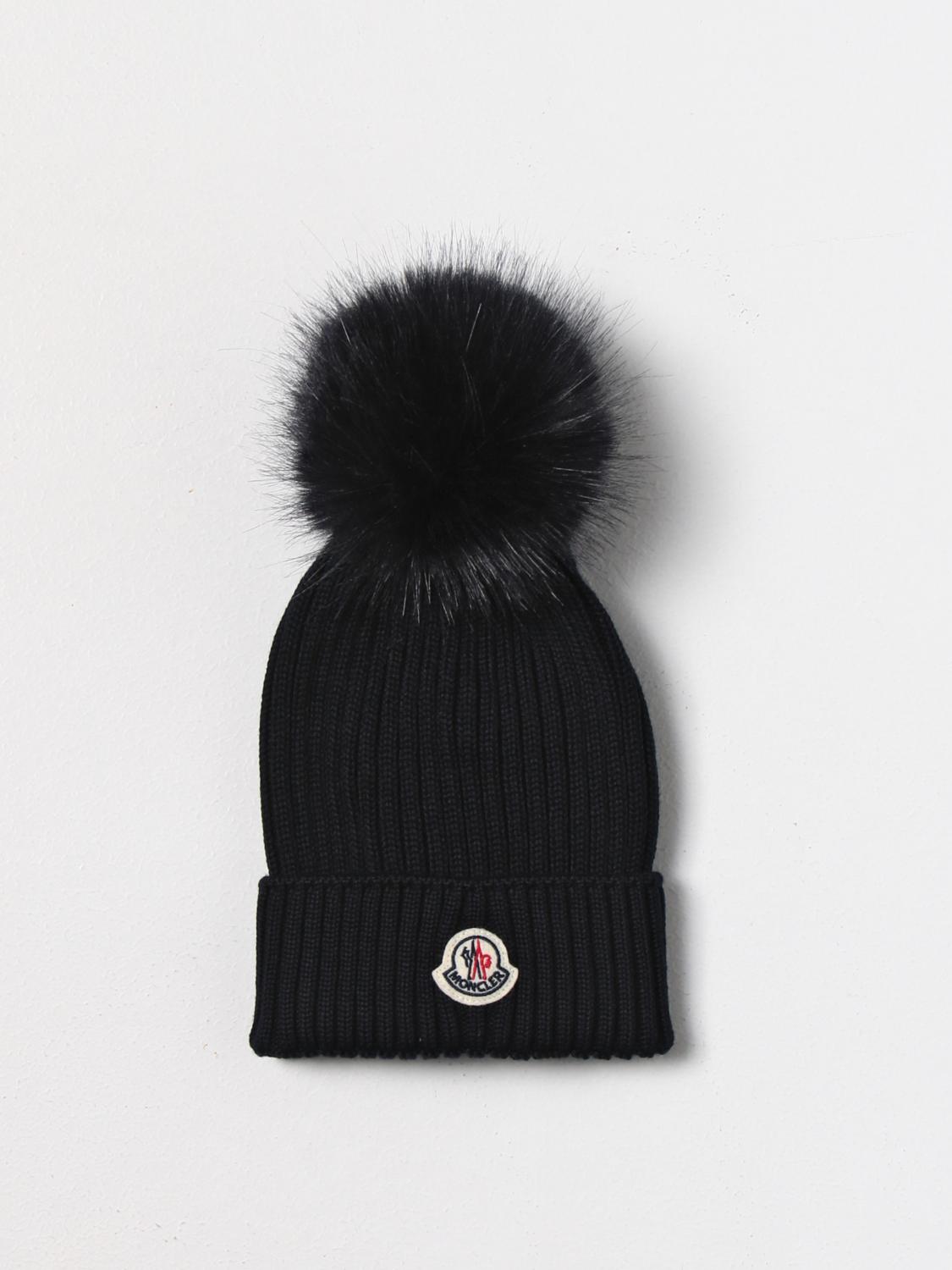 Moncler Girls' Hats MONCLER Kids colour Blue