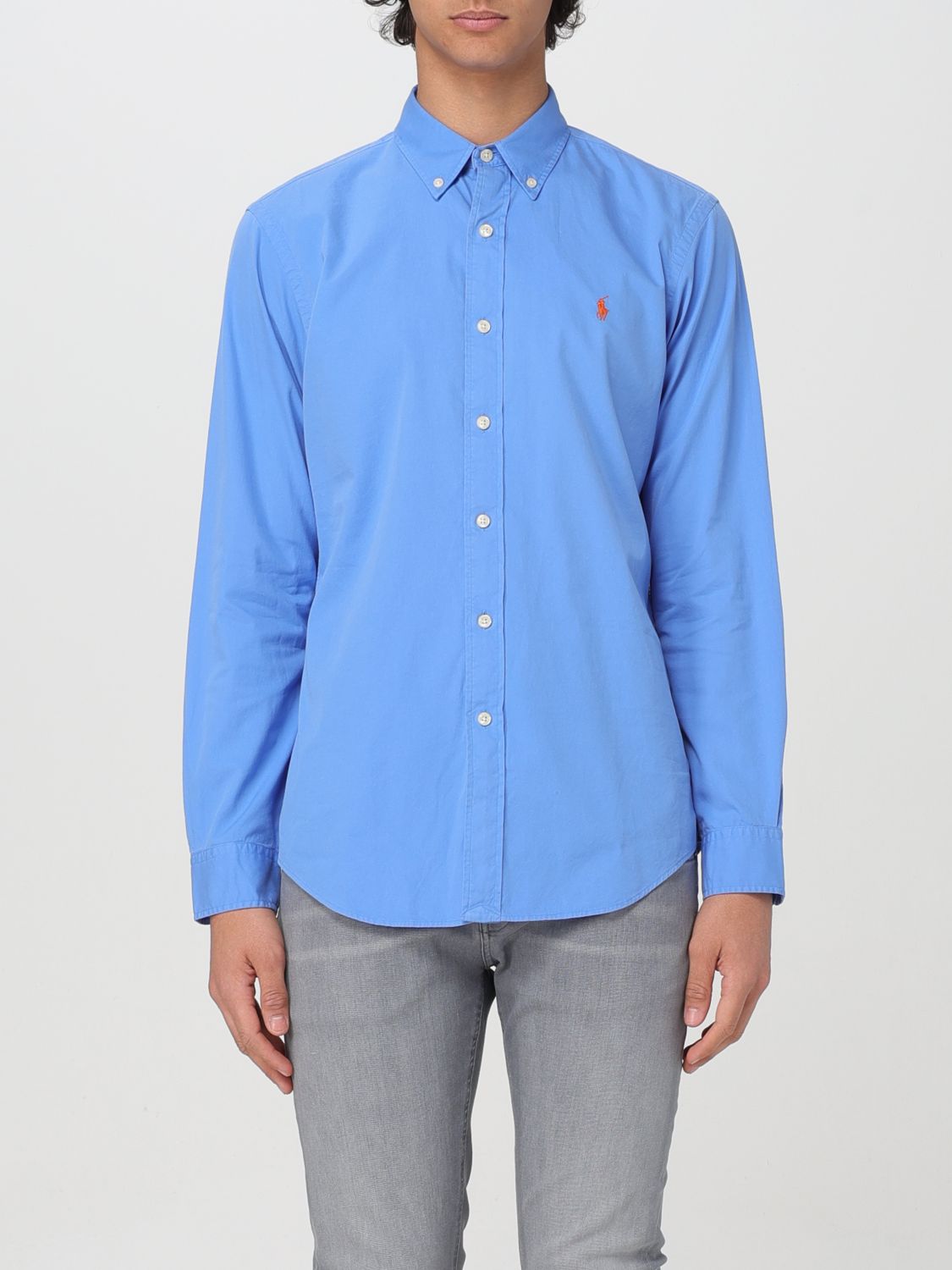 Polo Ralph Lauren Shirt POLO RALPH LAUREN Men colour Gnawed Blue