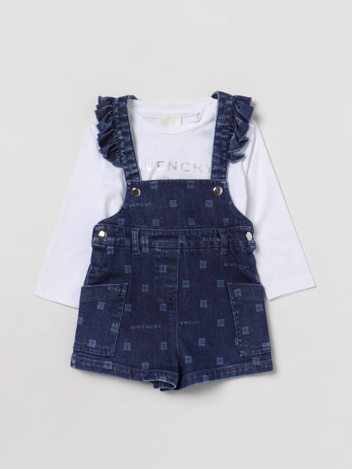 Givenchy Romper GIVENCHY Kids colour Blue