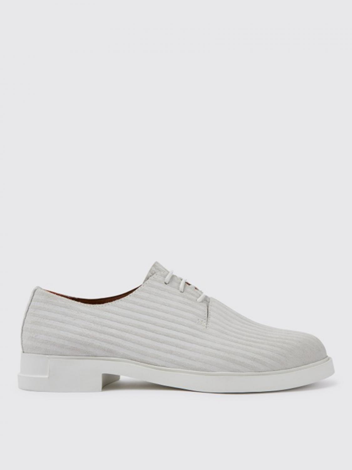 Camper Iman Camper lace-up shoe in striped nabuk