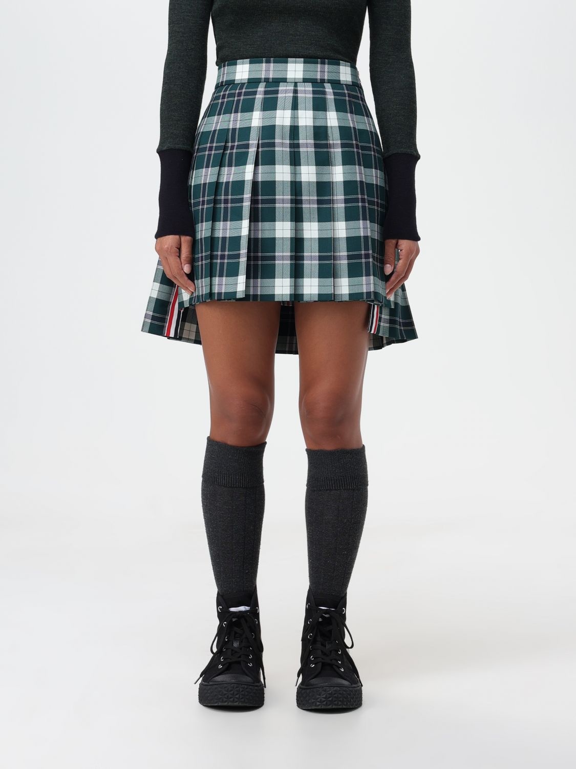 Thom Browne Skirt THOM BROWNE Woman colour Green