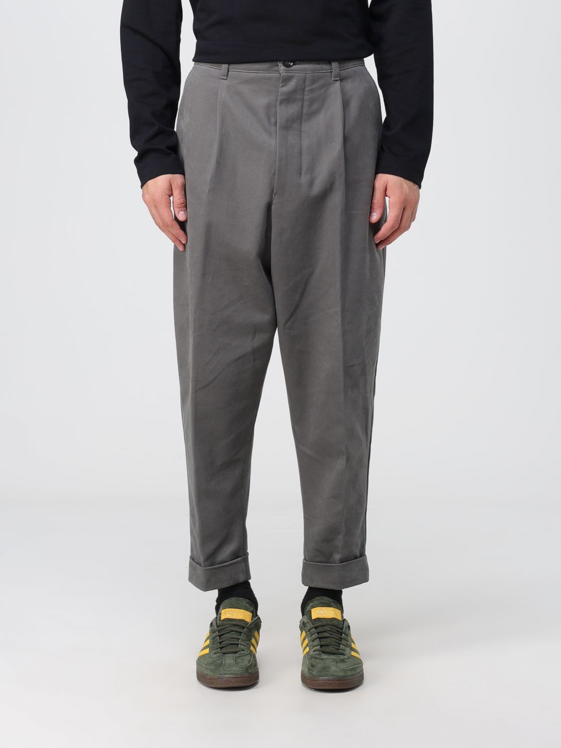 Ami Paris Trousers AMI PARIS Men colour Grey