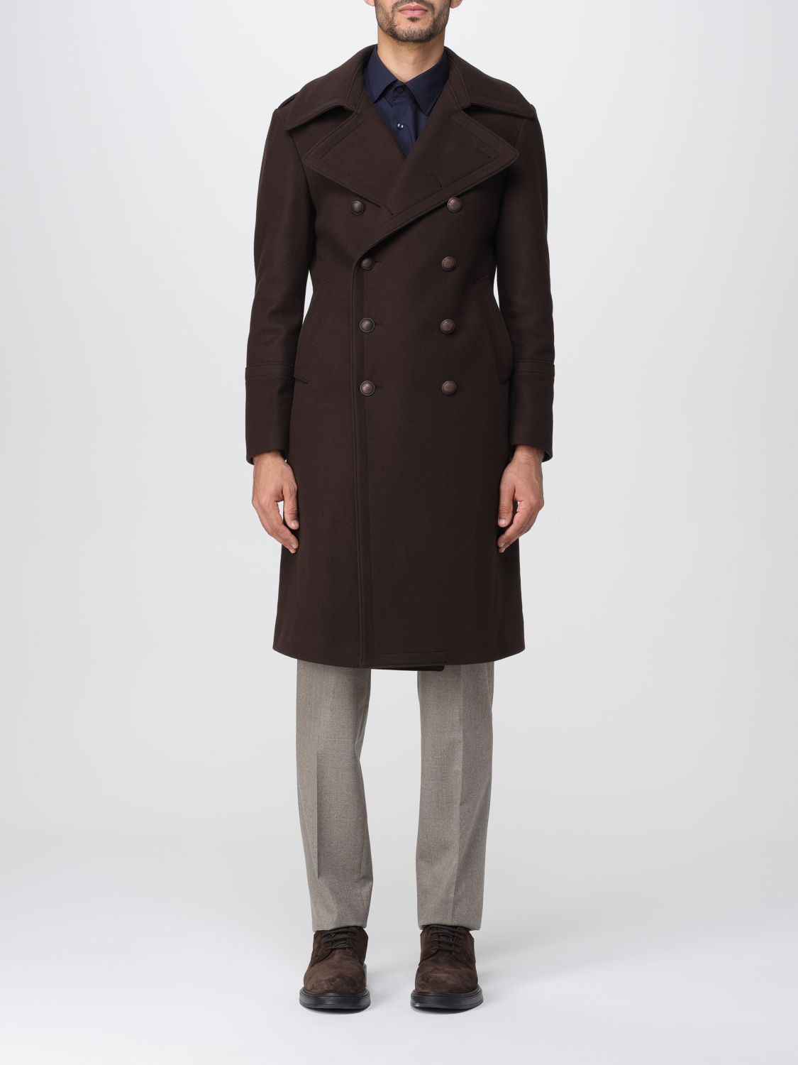 Tagliatore Coat TAGLIATORE Men colour Brown