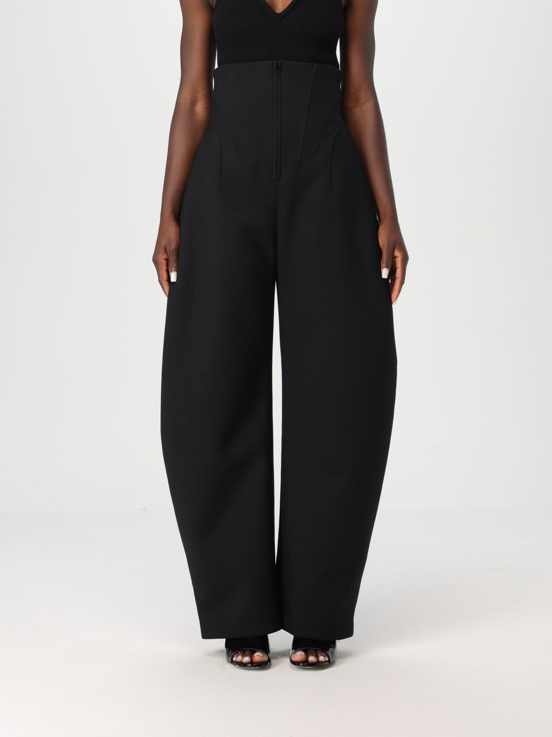 Alaïa Pants ALAÏA Woman color Black