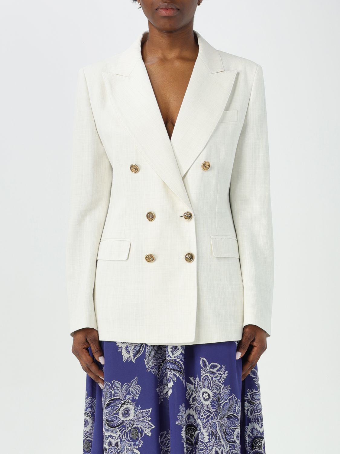 Etro Jacket ETRO Woman color White