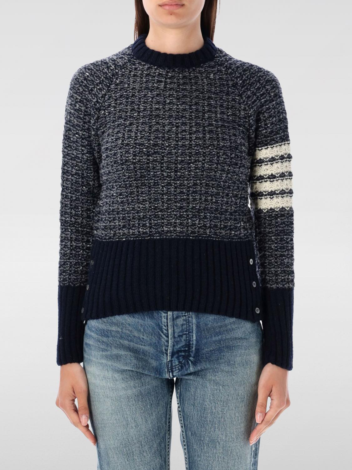 Thom Browne Sweater THOM BROWNE Woman color Blue