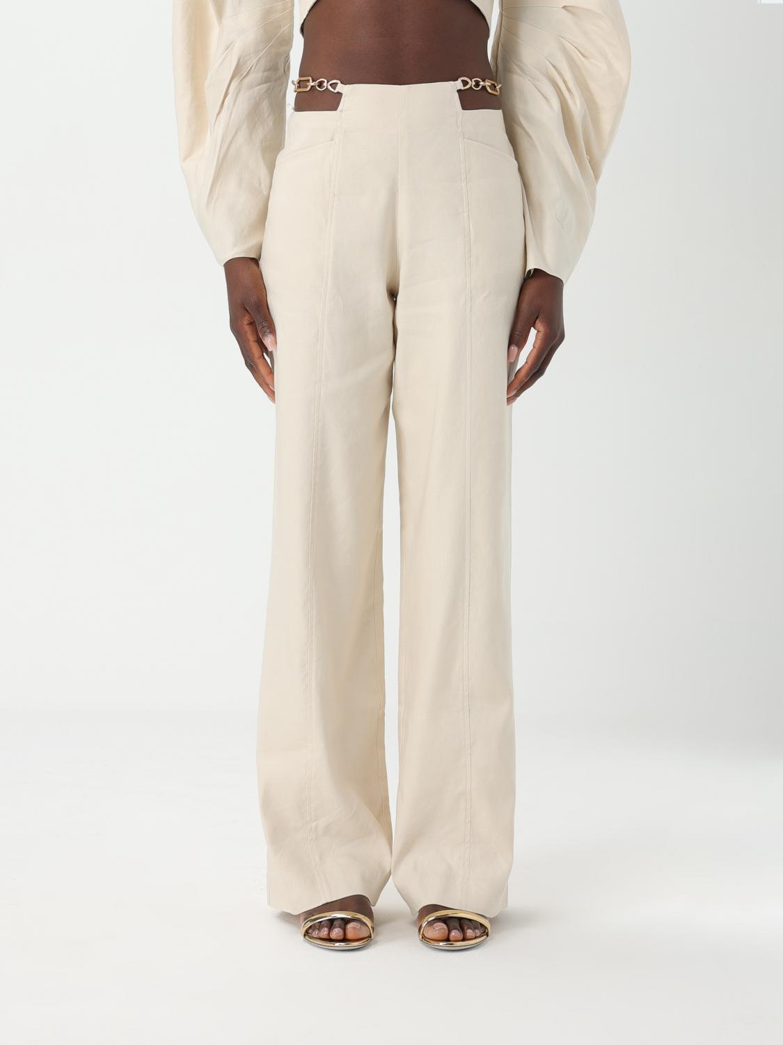 Cult Gaia Pants CULT GAIA Woman color Beige