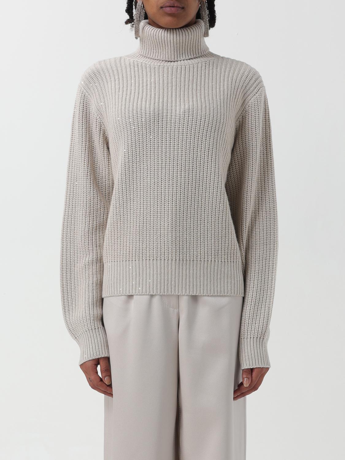 Brunello Cucinelli Jumper BRUNELLO CUCINELLI Woman colour Beige