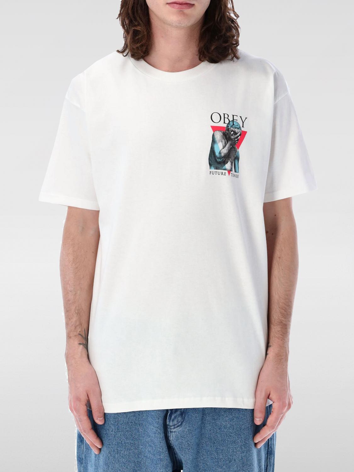 Obey T-Shirt OBEY Men color White