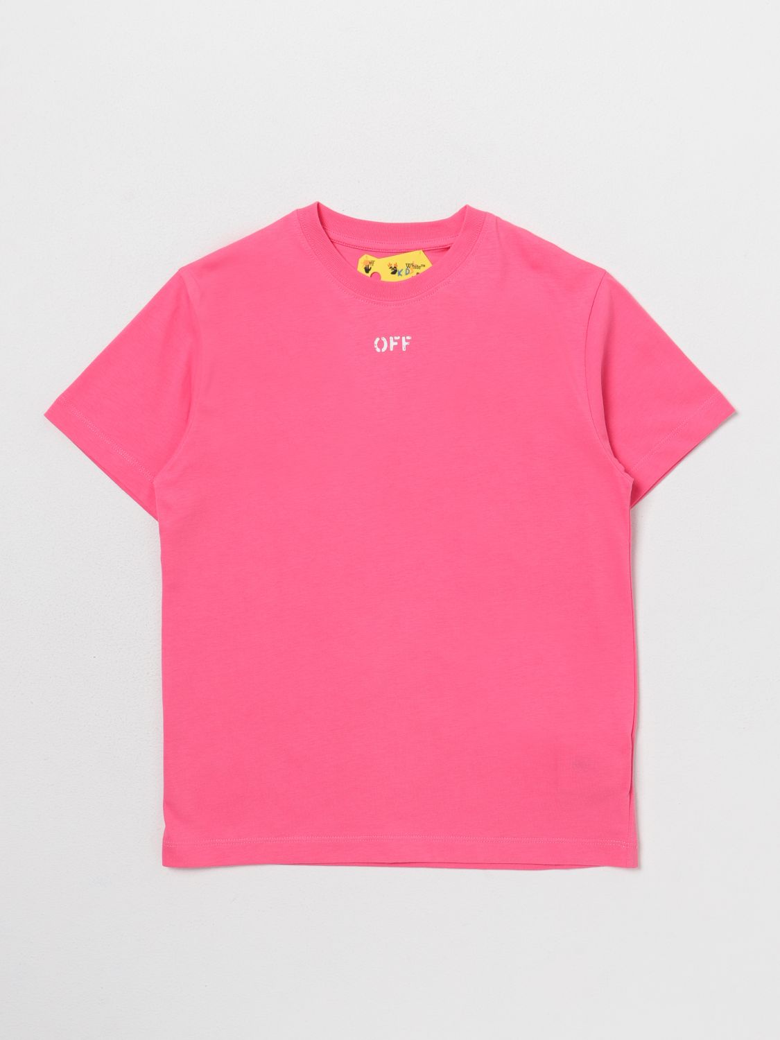 OFF-WHITE T-Shirt OFF-WHITE Kids colour Fuchsia