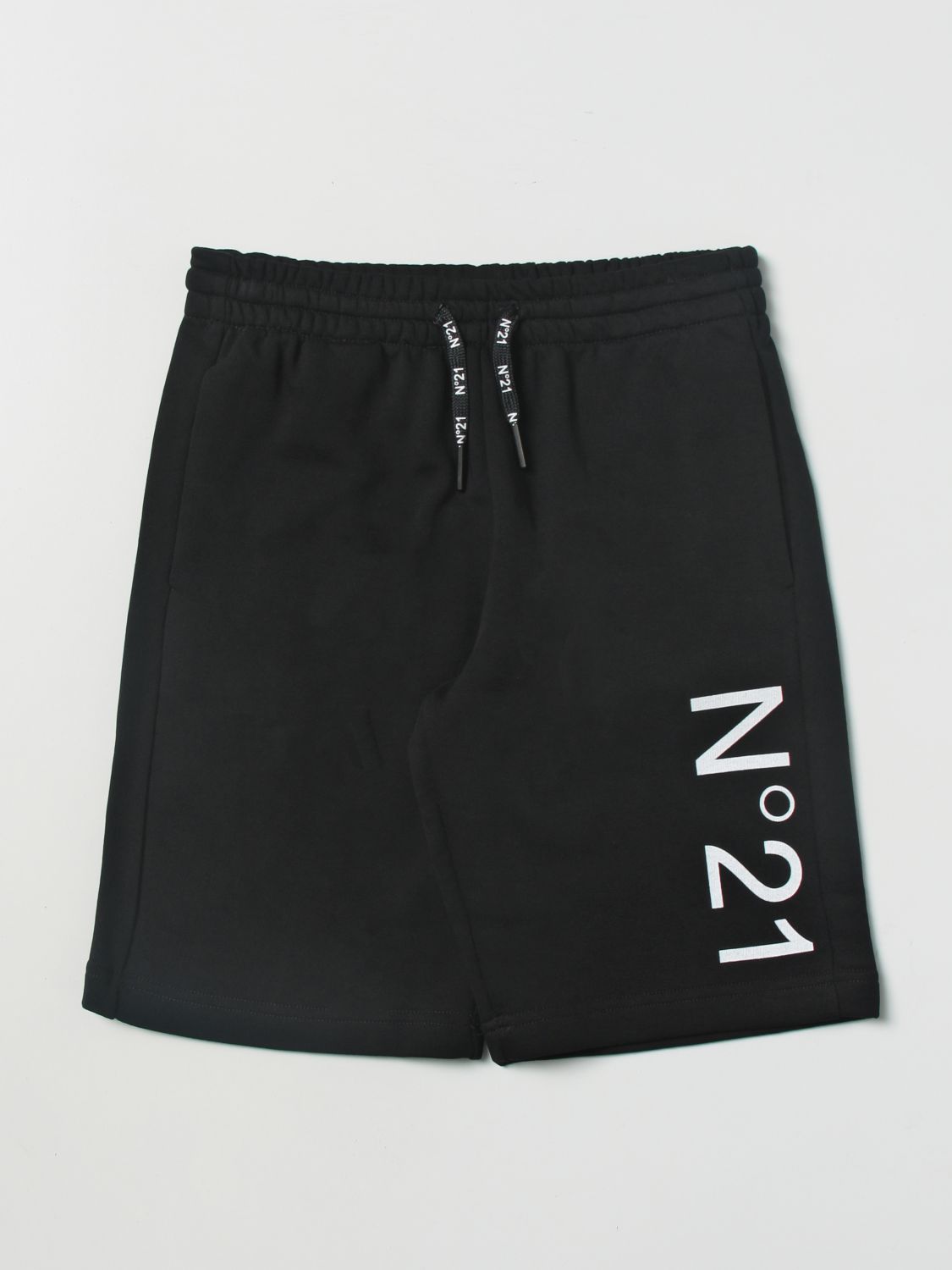 N° 21 Shorts N° 21 Kids colour Black