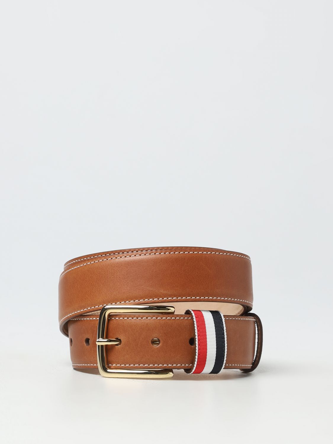 Thom Browne Belt THOM BROWNE Men colour Brown