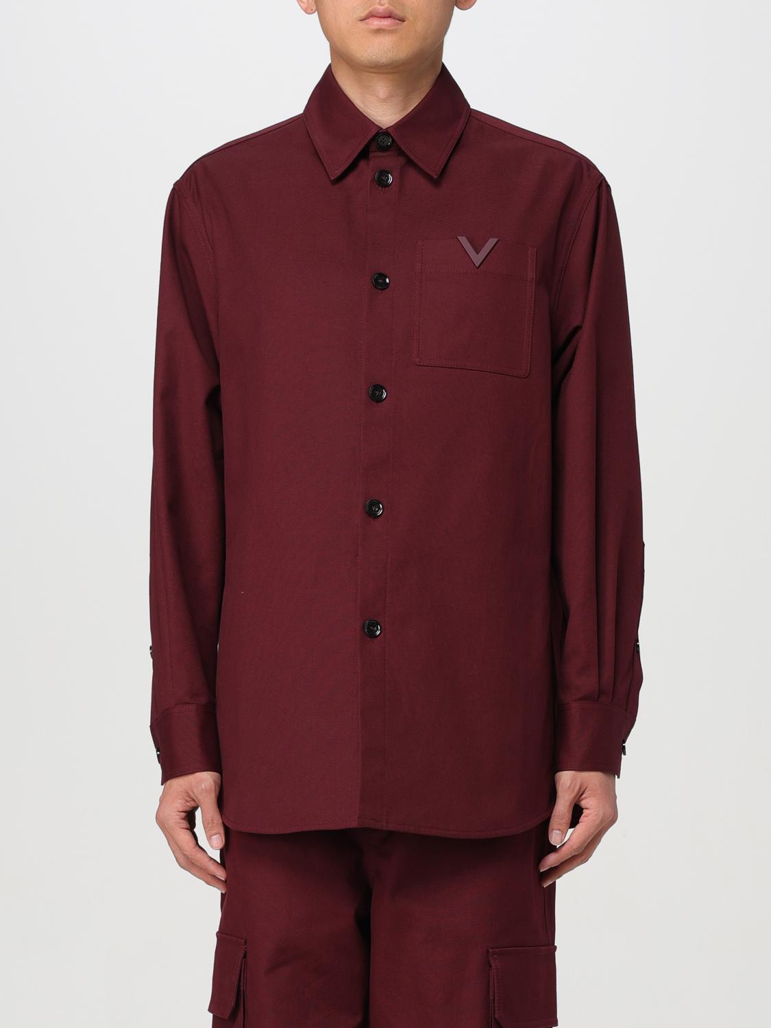 Valentino Shirt VALENTINO Men colour Ruby