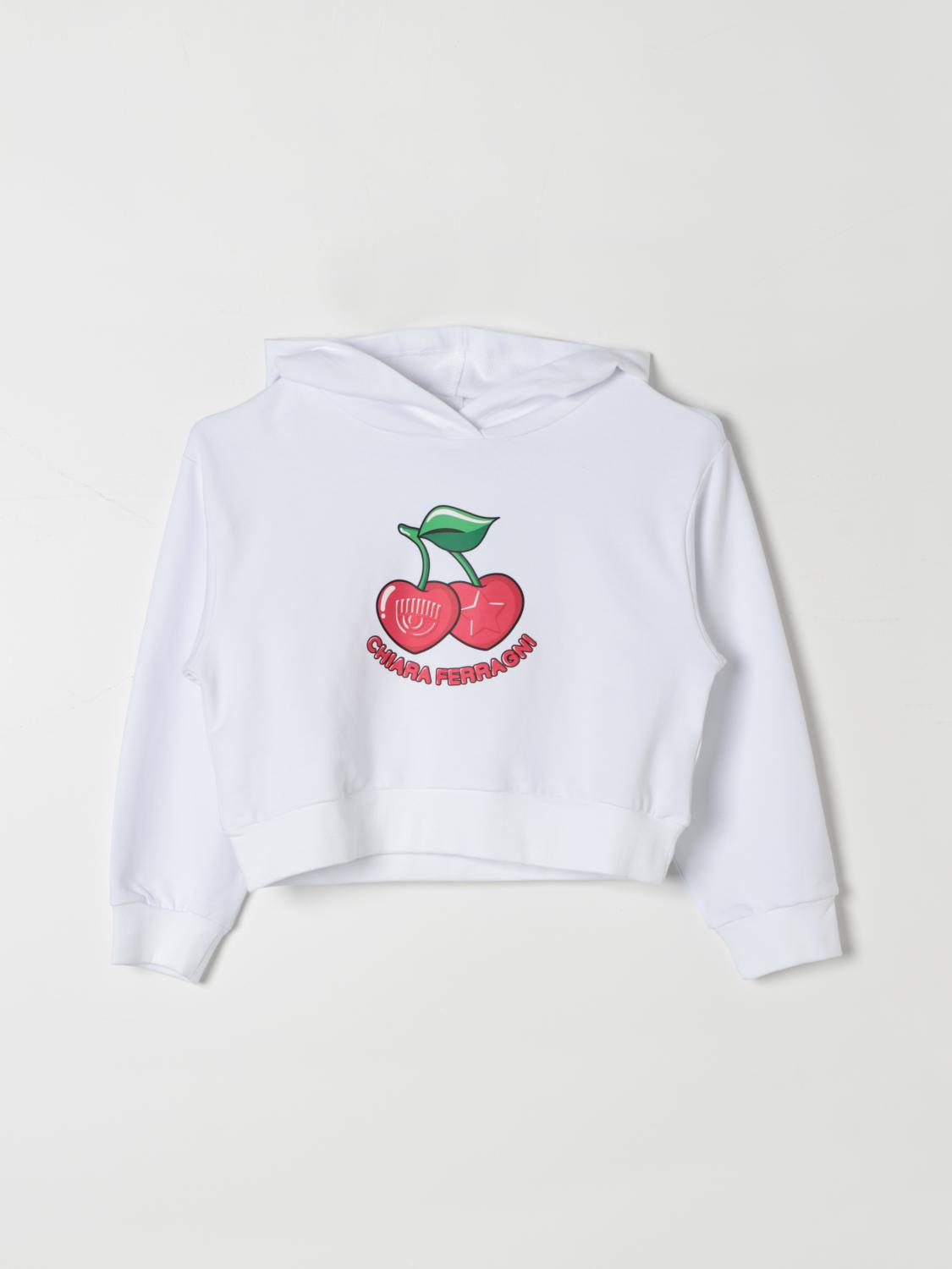 CHIARA FERRAGNI Jumper CHIARA FERRAGNI Kids colour White