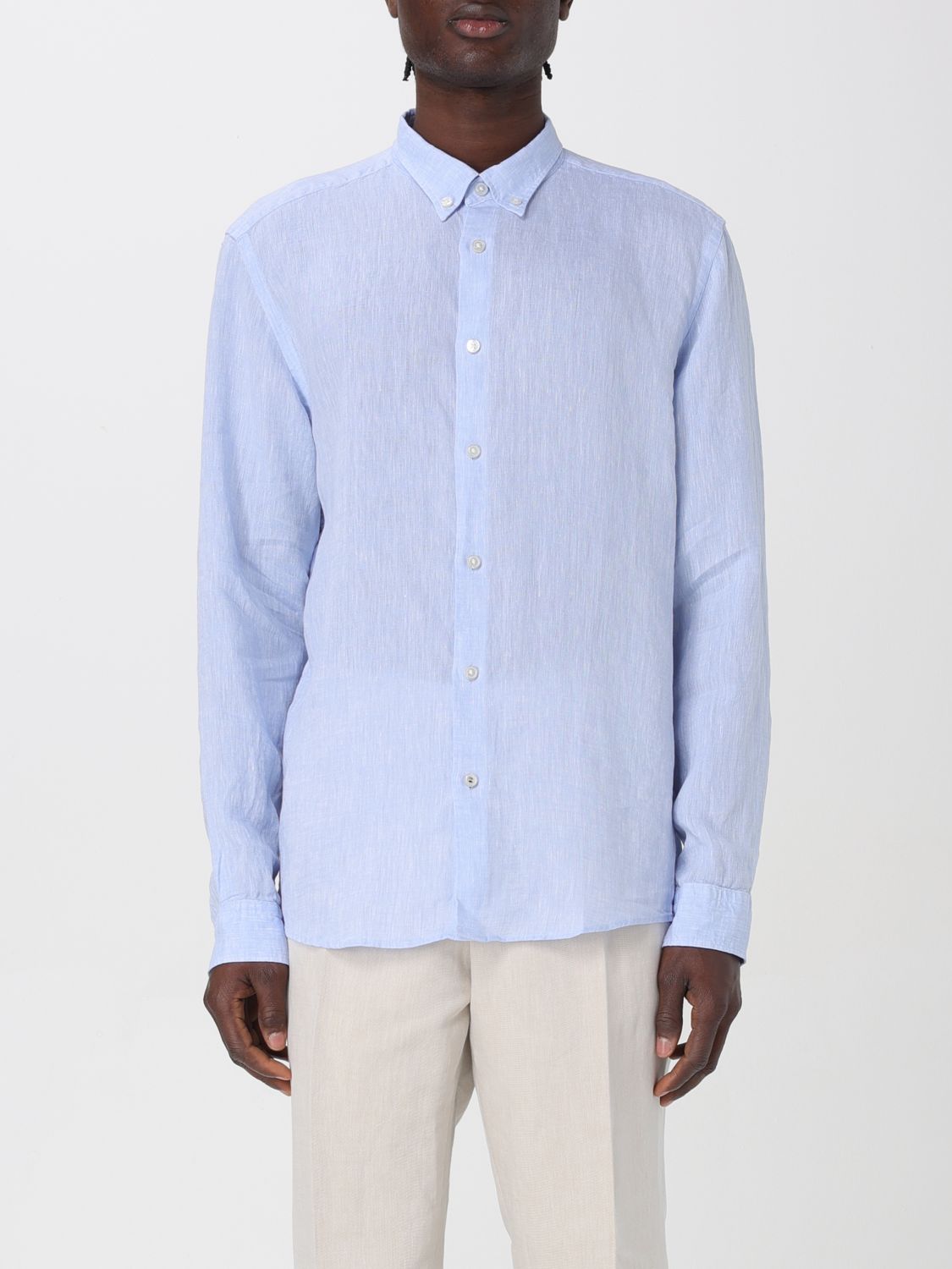 BOSS Shirt BOSS Men colour Sky Blue