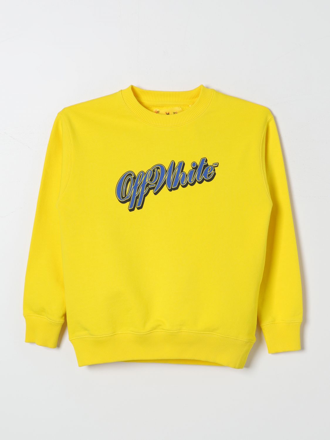 Off-White Kids Sweater OFF-WHITE KIDS Kids color Yellow