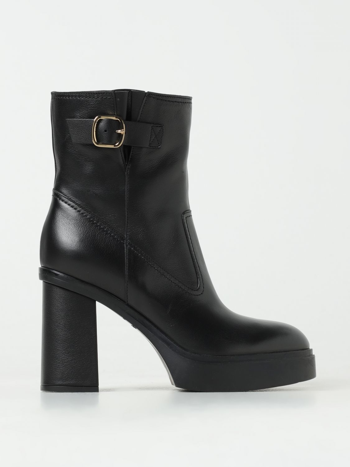 Santoni Heeled Ankle Boots SANTONI Woman colour Black