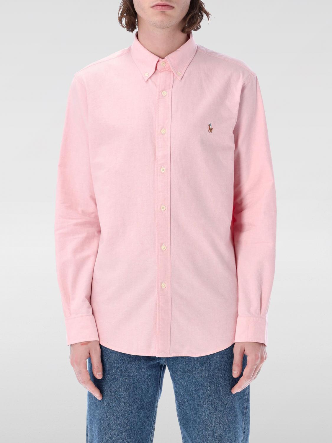 Polo Ralph Lauren Shirt POLO RALPH LAUREN Men color Pink