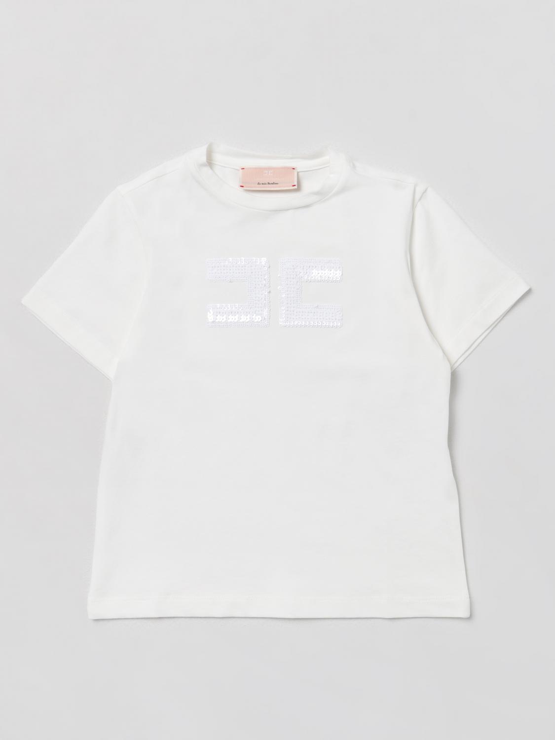 Elisabetta Franchi La Mia Bambina T-Shirt ELISABETTA FRANCHI LA MIA BAMBINA Kids colour Yellow Cream