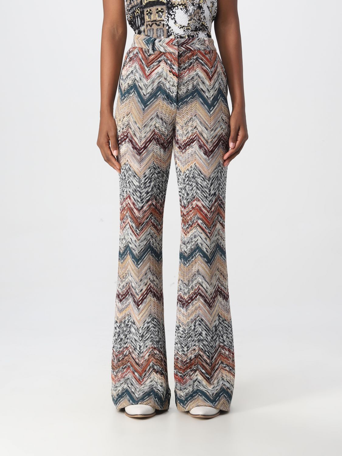 Missoni Trousers MISSONI Woman colour Multicolor