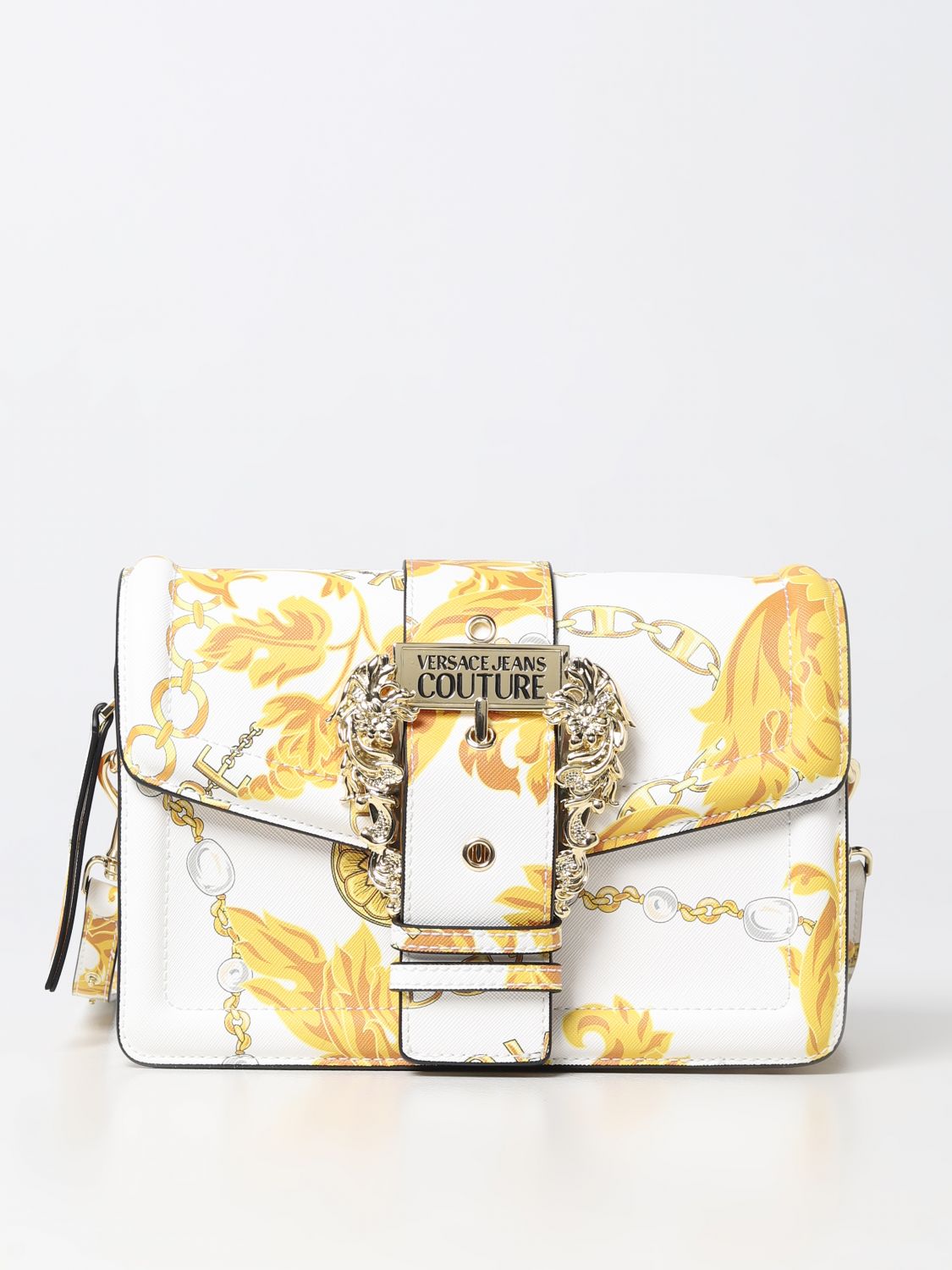 Versace Jeans Couture Crossbody Bags VERSACE JEANS COUTURE Woman colour White