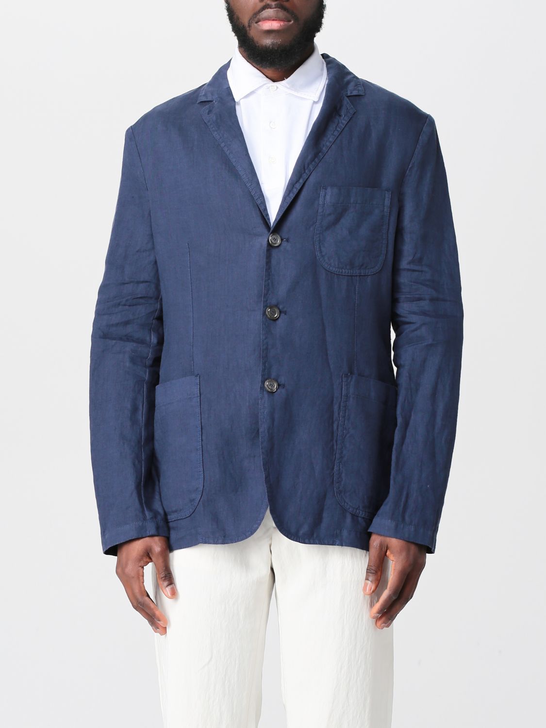 Aspesi Blazer ASPESI Men colour Blue