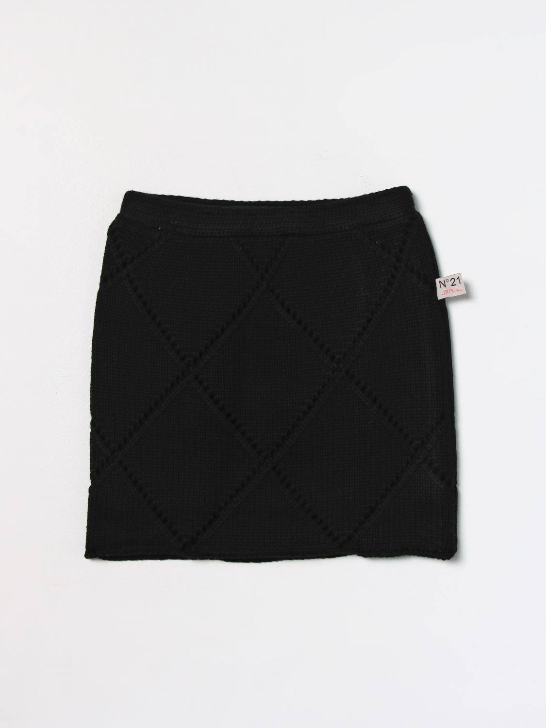 N° 21 Skirt N° 21 Kids colour Black