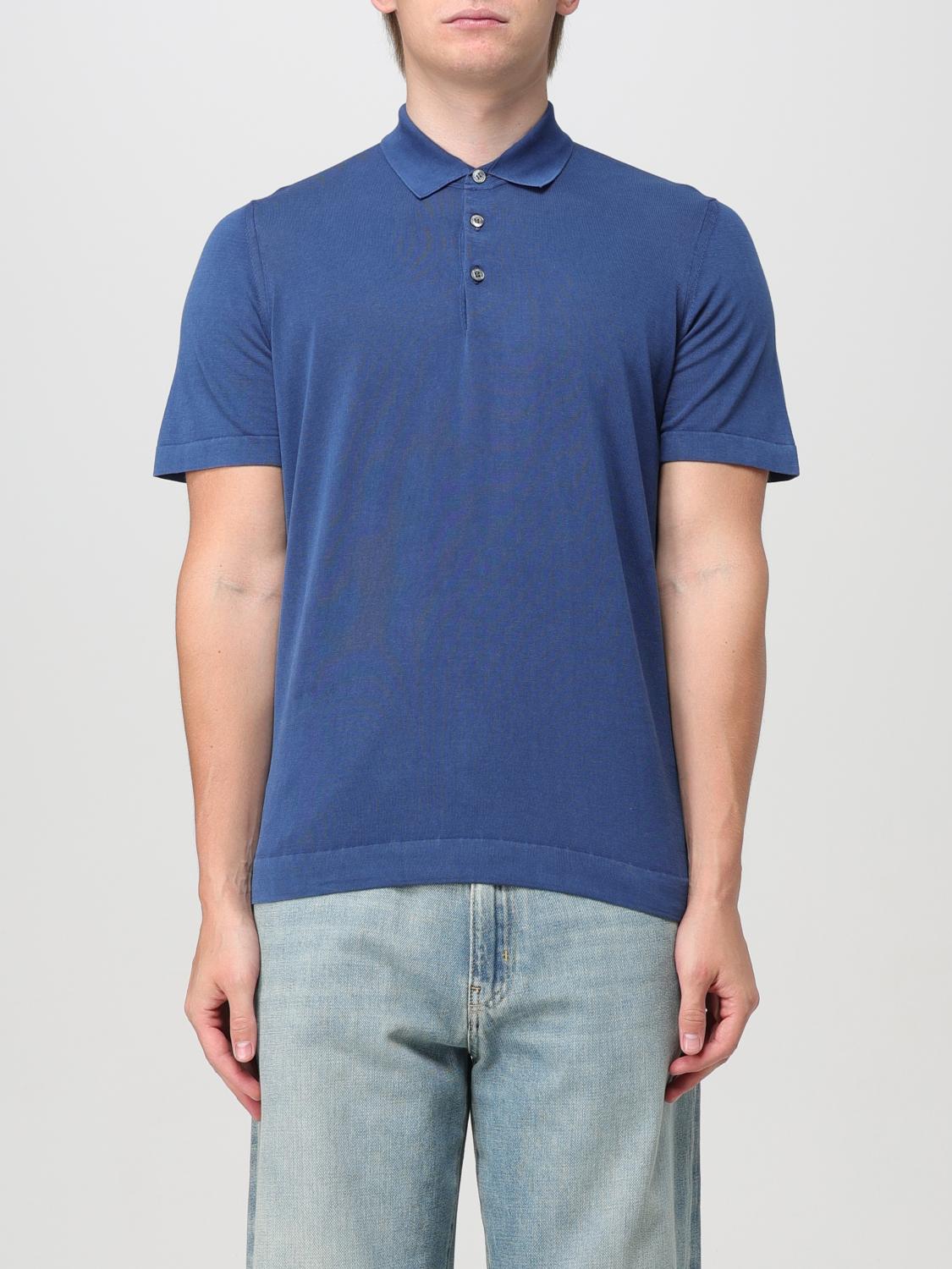 Drumohr Polo Shirt DRUMOHR Men color Blue 1