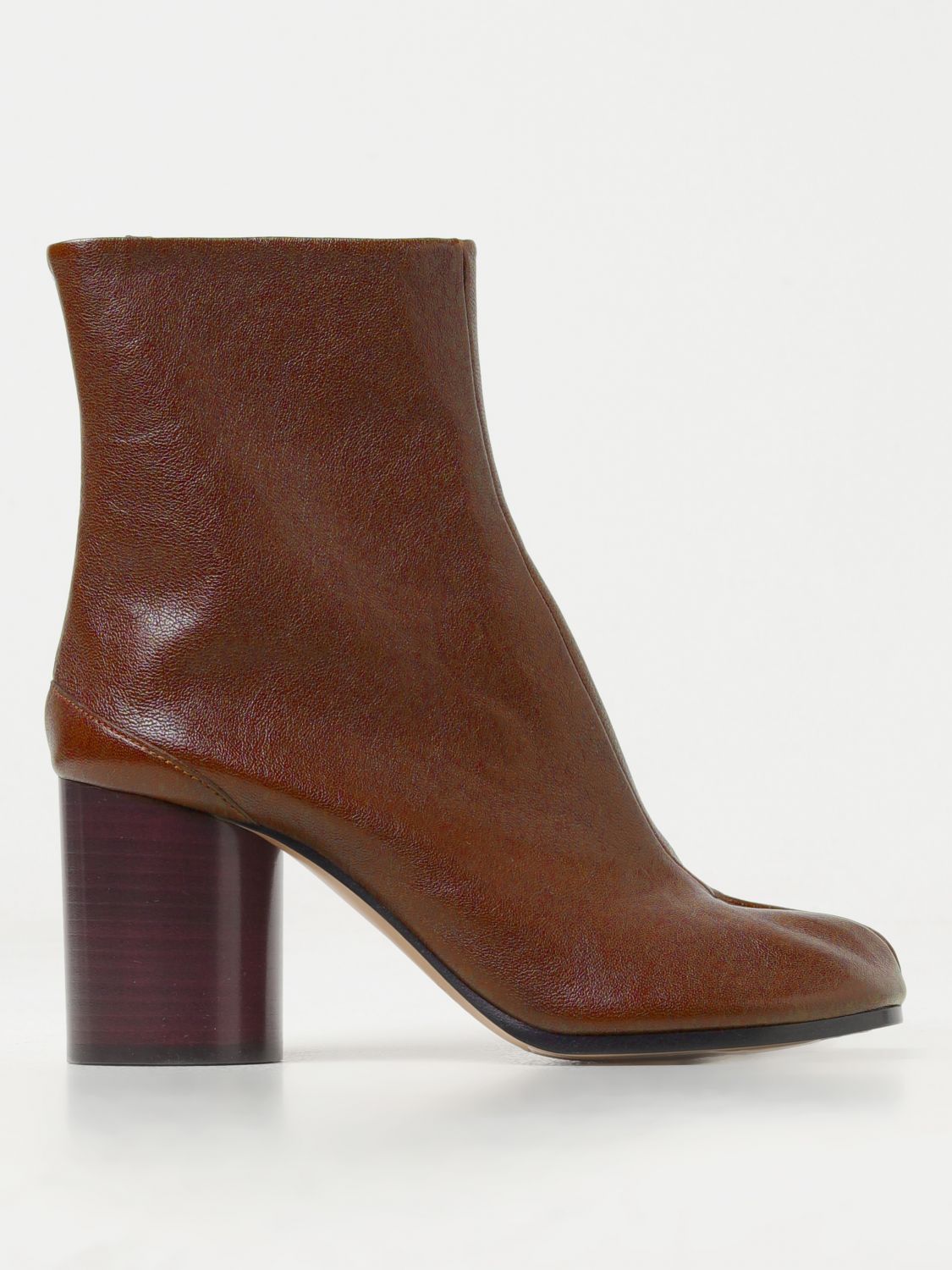 Maison Margiela Flat Ankle Boots MAISON MARGIELA Woman color Brown