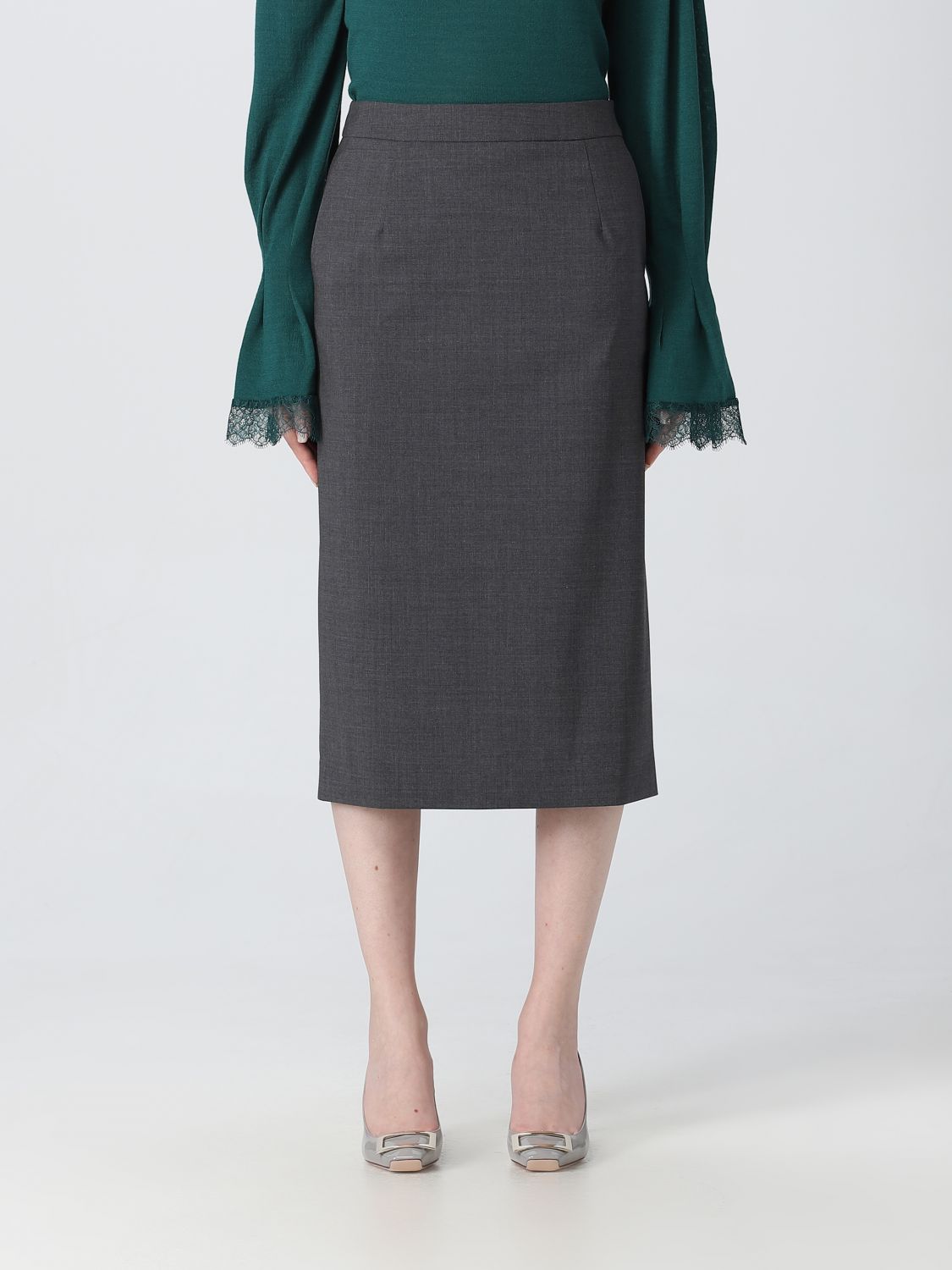 Alberta Ferretti Skirt ALBERTA FERRETTI Woman colour Grey