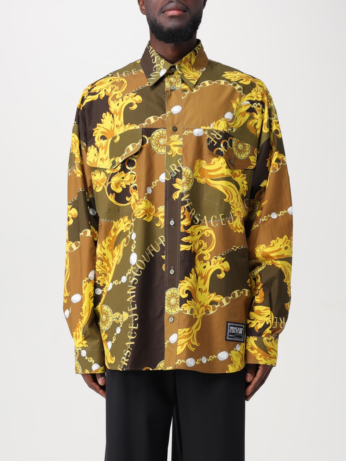 Versace Jeans Couture Shirt VERSACE JEANS COUTURE Men colour Multicolor