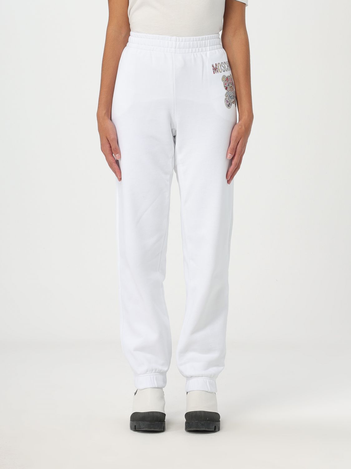 Moschino Couture Trousers MOSCHINO COUTURE Woman colour White