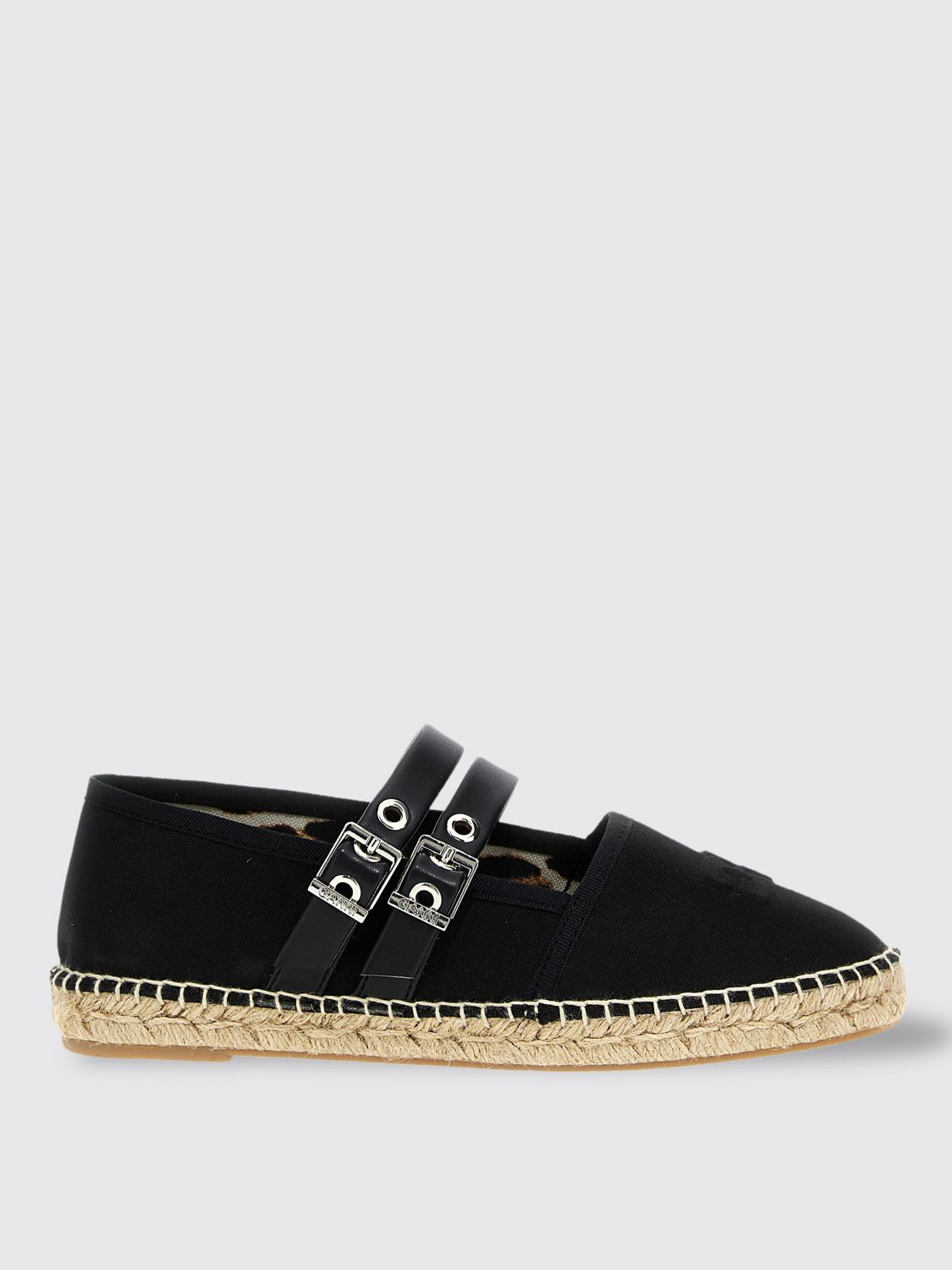 Ganni Espadrilles GANNI Woman colour Black