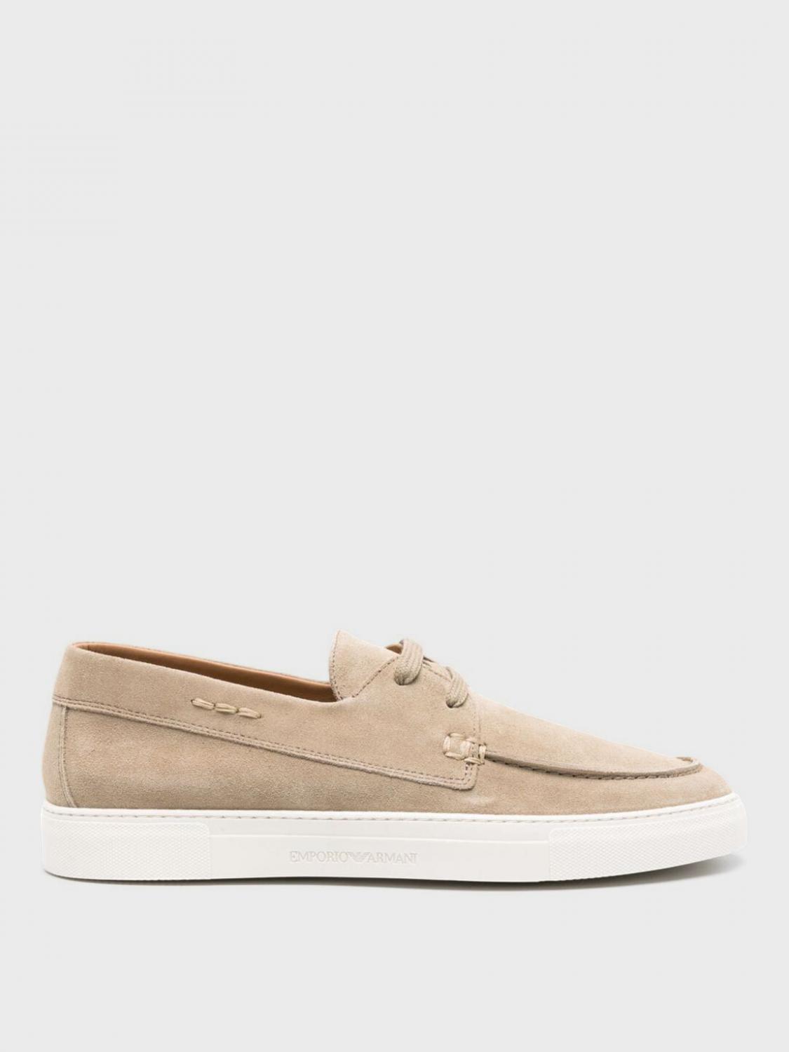 Emporio Armani Loafers EMPORIO ARMANI Men color Sand