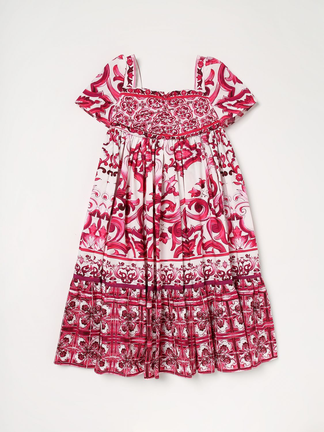 Dolce & Gabbana Dress DOLCE & GABBANA Kids colour Fuchsia