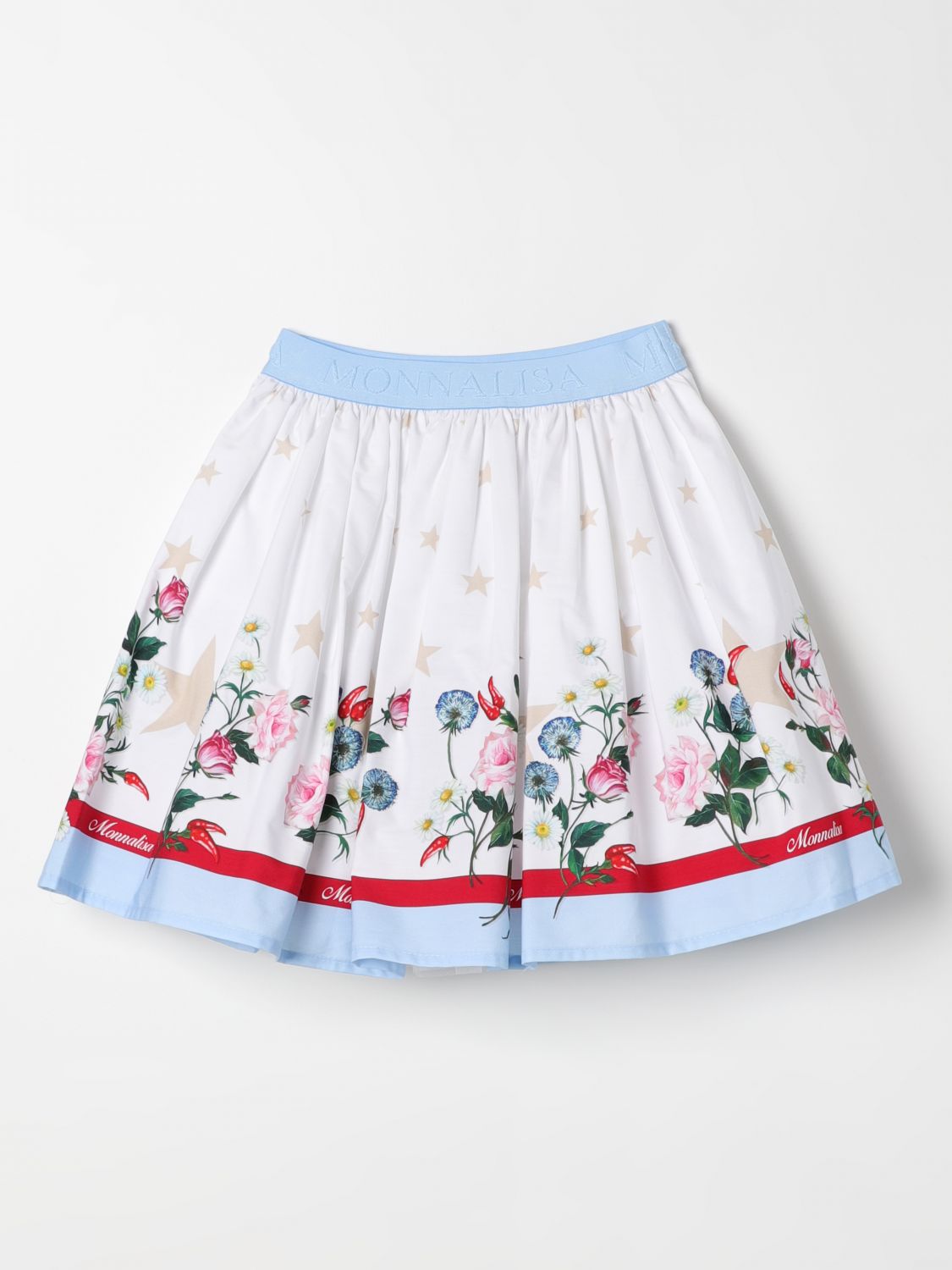 Monnalisa Skirt MONNALISA Kids colour White