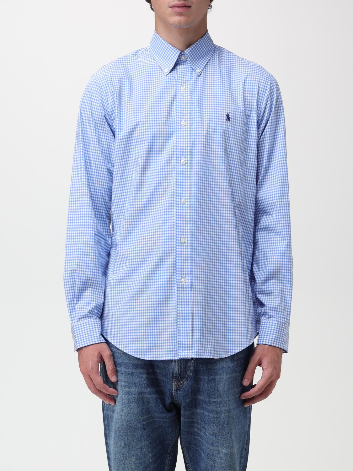 Polo Ralph Lauren Shirt POLO RALPH LAUREN Men colour Gnawed Blue