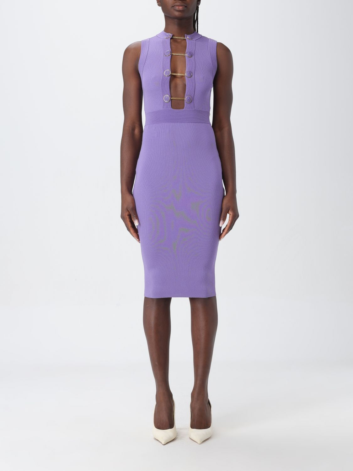 Elisabetta Franchi Dress ELISABETTA FRANCHI Woman colour Violet