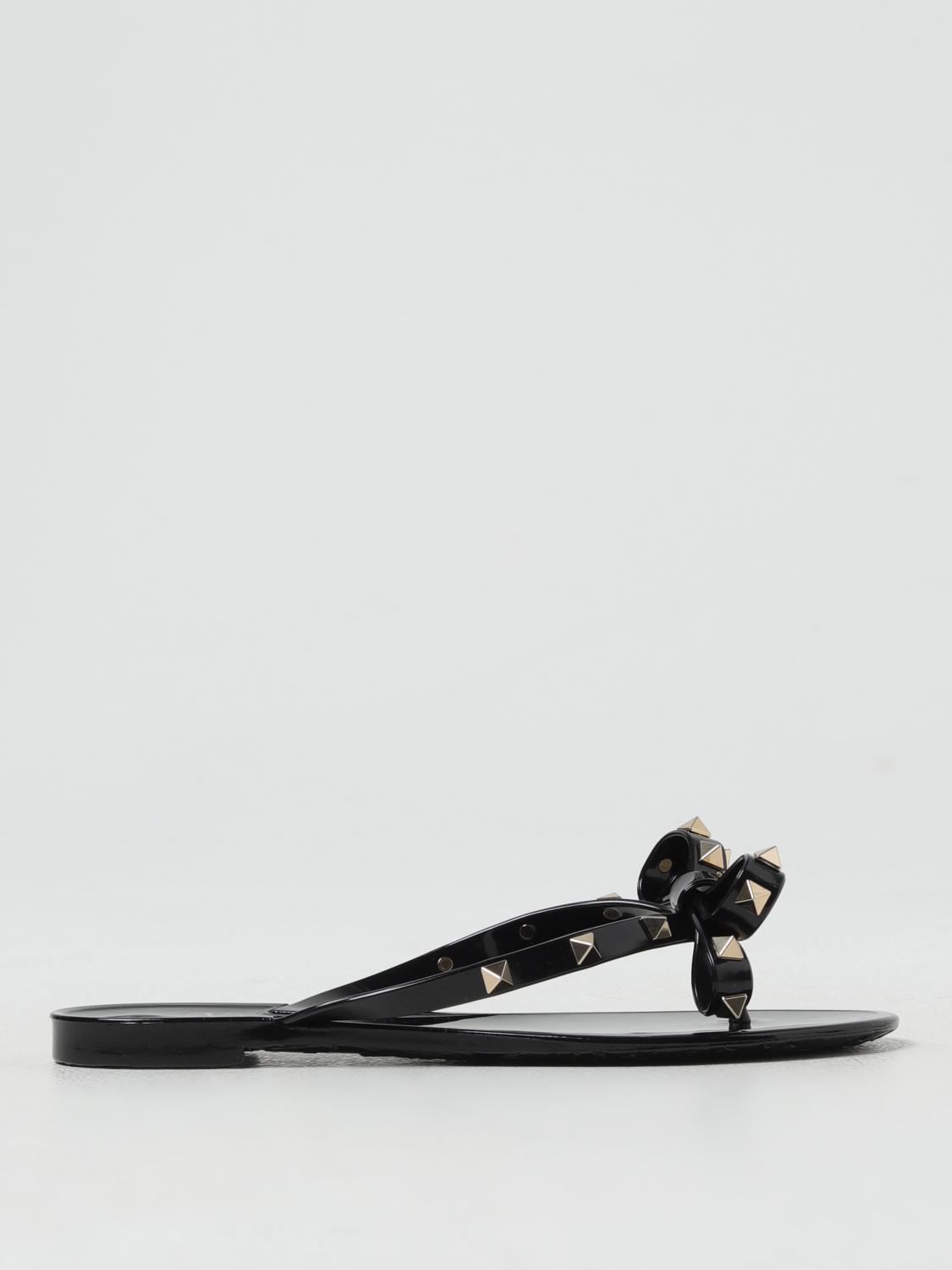 VALENTINO GARAVANI Flat Sandals VALENTINO GARAVANI Woman color Black