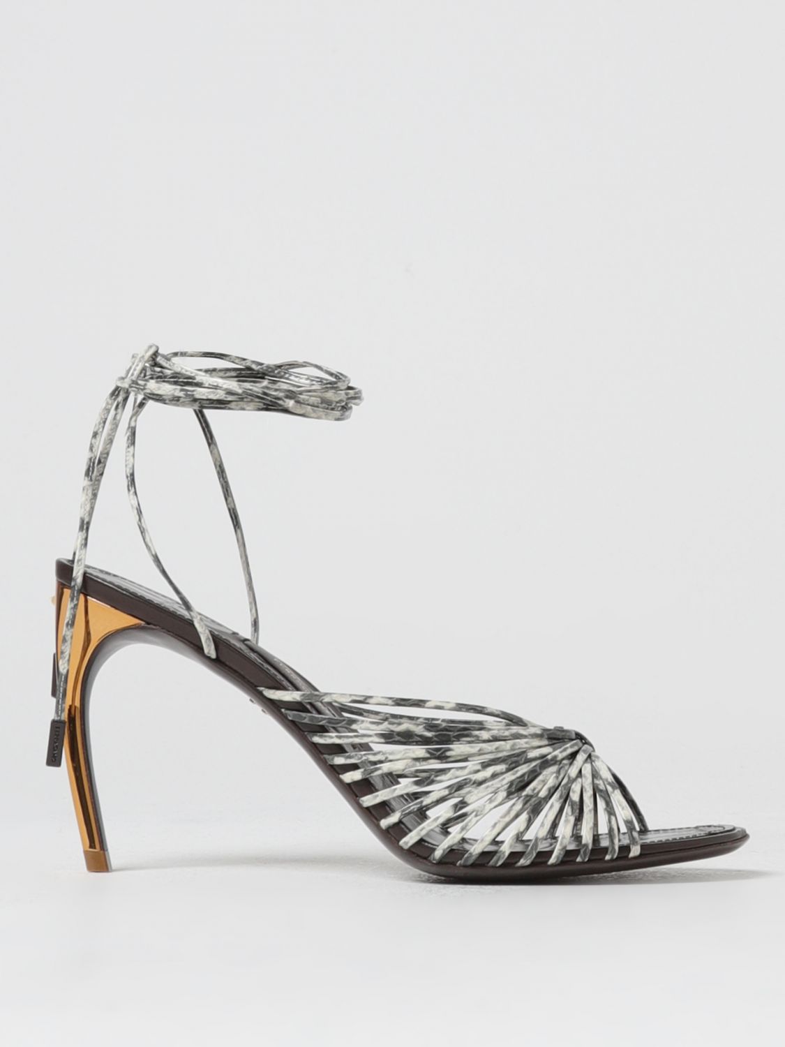 Ferragamo Heeled Sandals FERRAGAMO Woman colour Grey