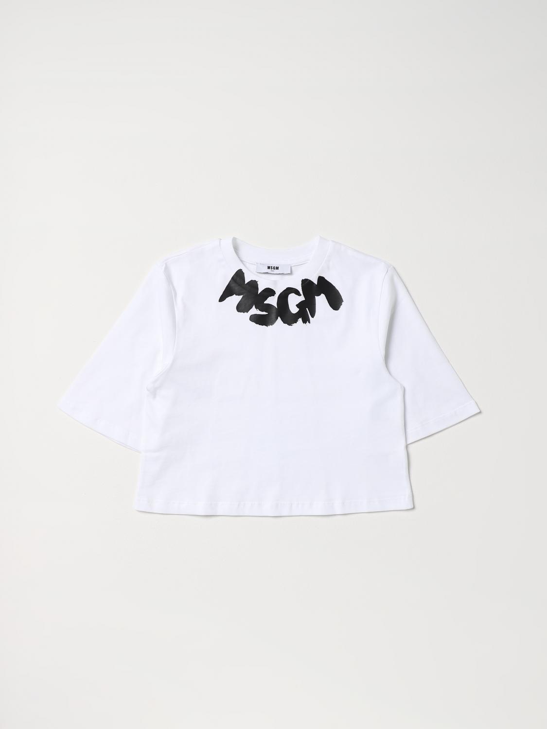 Msgm Kids T-Shirt MSGM KIDS Kids colour White