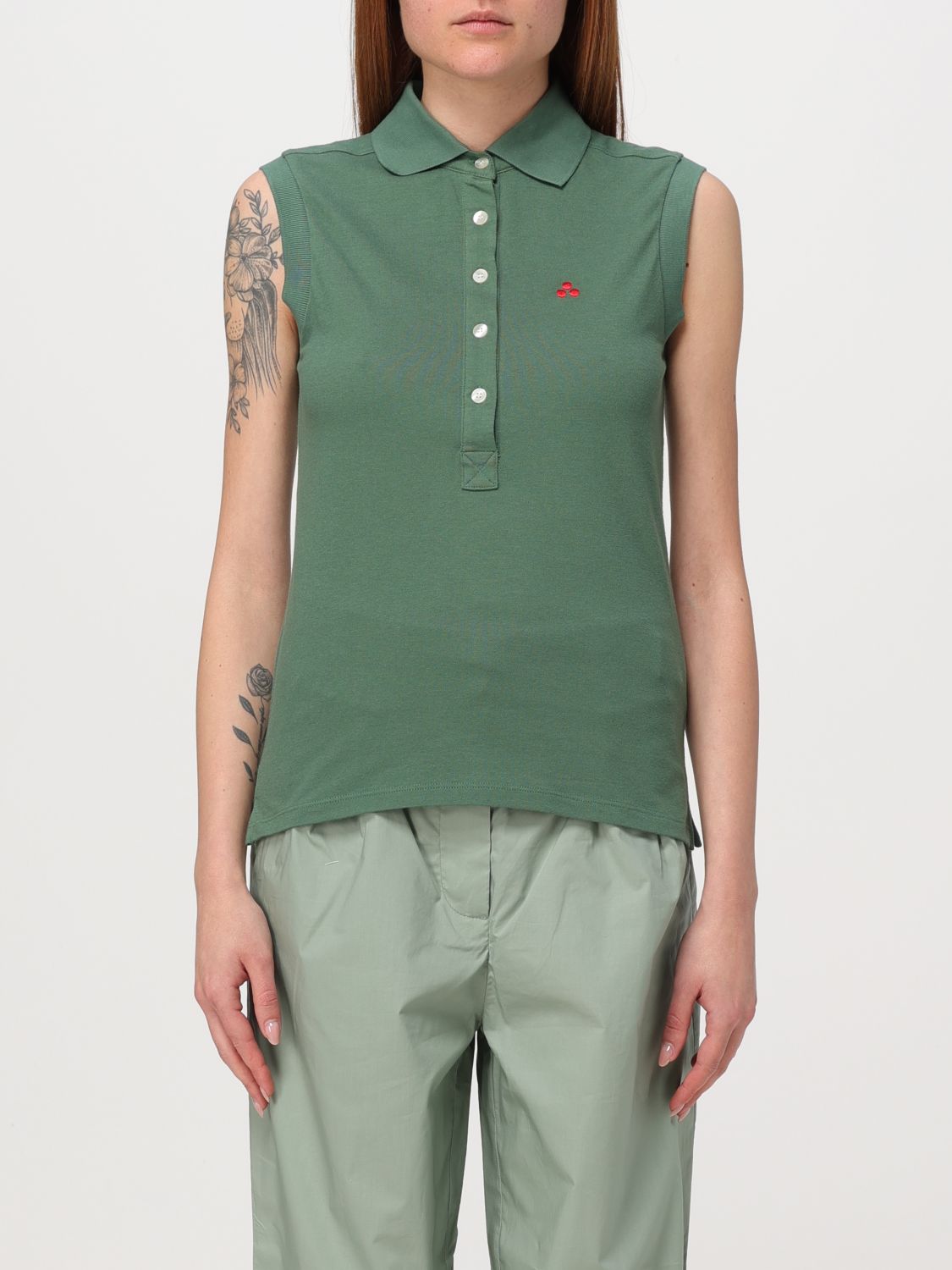 Peuterey Polo Shirt PEUTEREY Woman colour Green