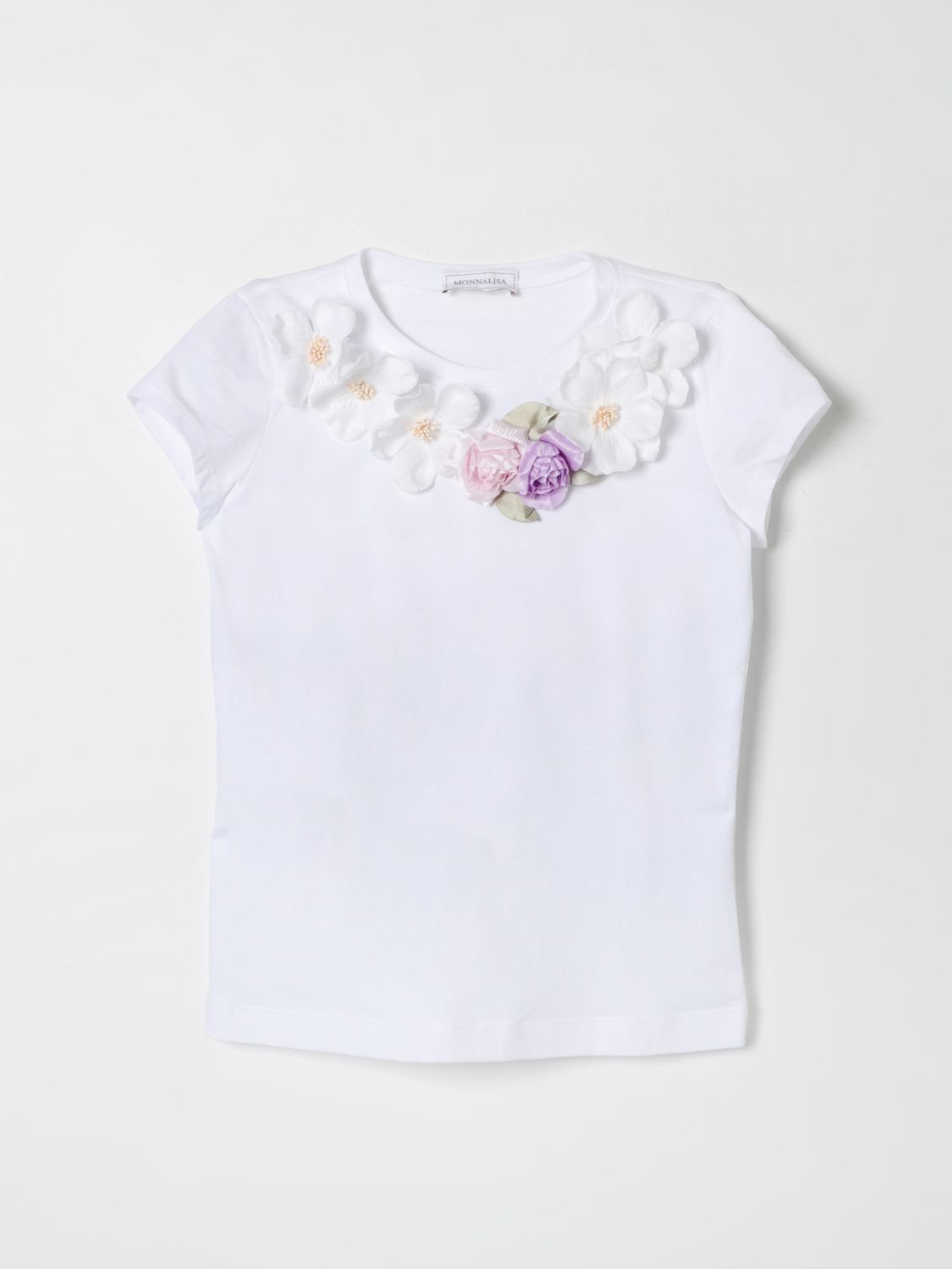 Monnalisa T-Shirt MONNALISA Kids color White