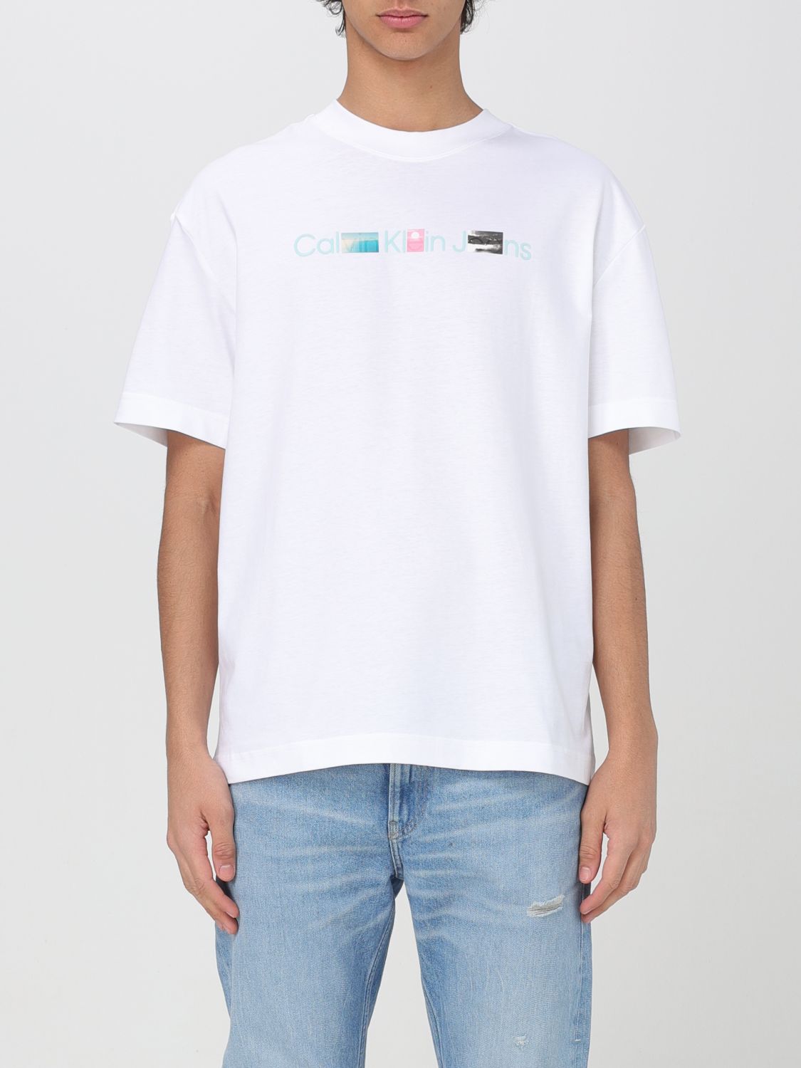 Ck Jeans T-Shirt CK JEANS Men colour White